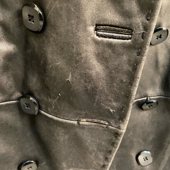 Vintage Wilson Leather Woman’s Coat-great details - Picture 5 of 9